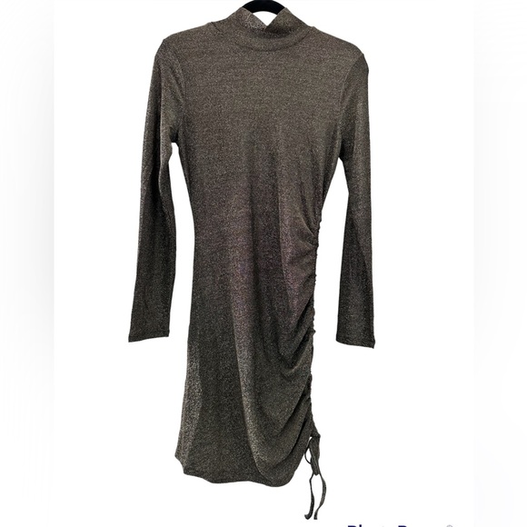 n:PHILANTHROPY Demetra Dress gold/black Sz M sold out! - Picture 5 of 6